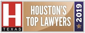 Houston's TOP Lawyers 2019 badge
